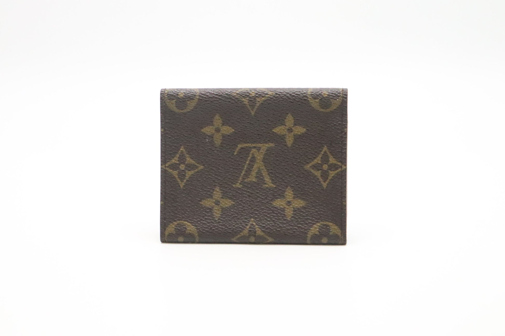 Louis Vuitton Card Monogram Canvas Wallet Case Canvas 4