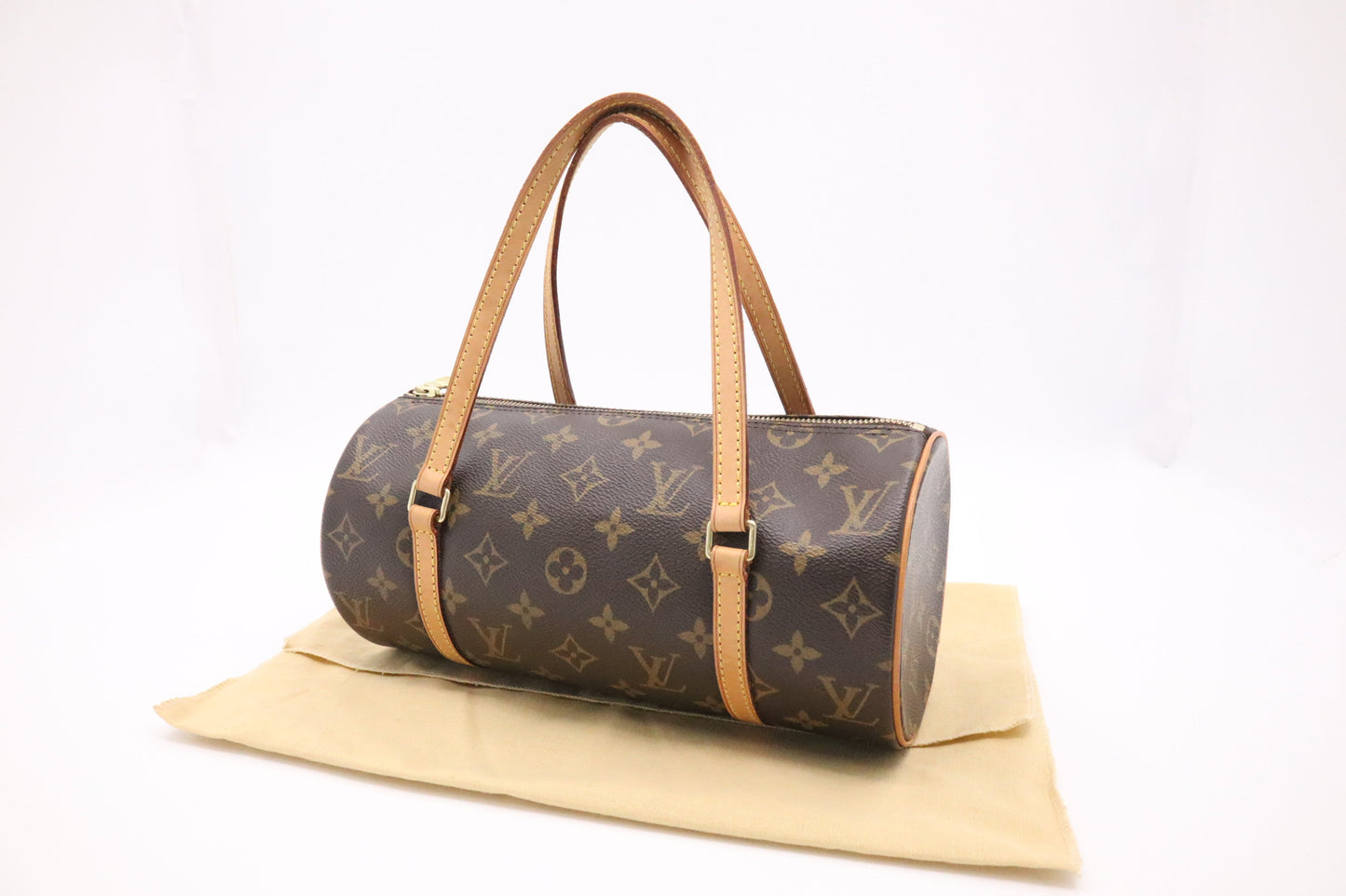 Louis Vuitton Papillon PM Monogram Canvas Handbag
