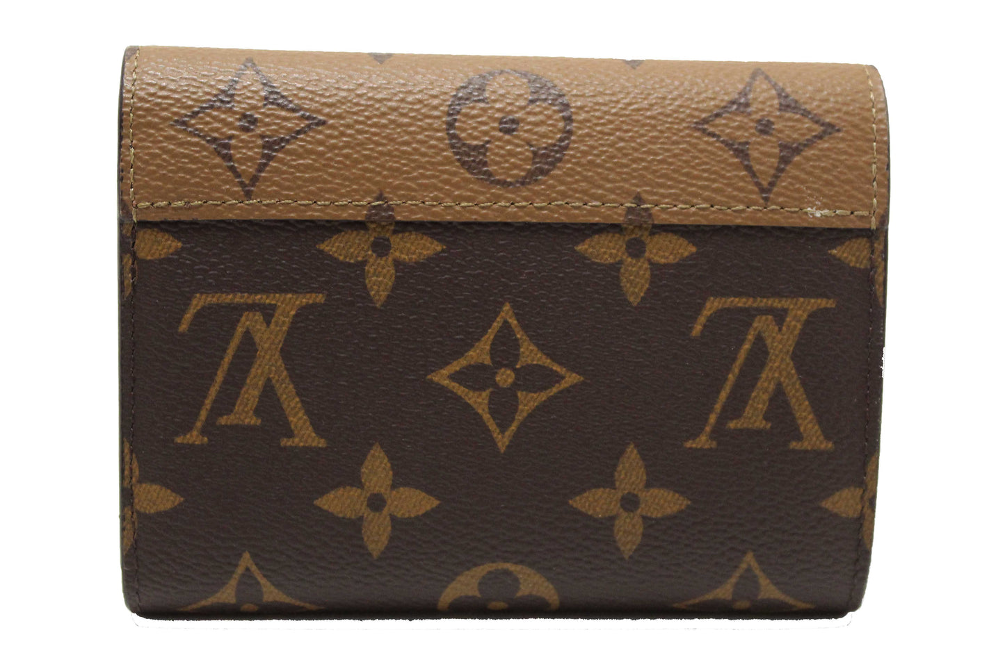 Louis Vuitton Classic Monogram and Monogram Reverse Canvas Victorine Wallet