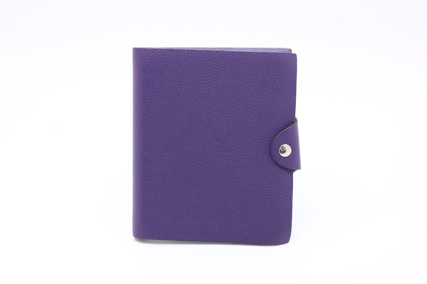 Hermes Ulysse Pm In Purple Handbag Leather Travel Bag