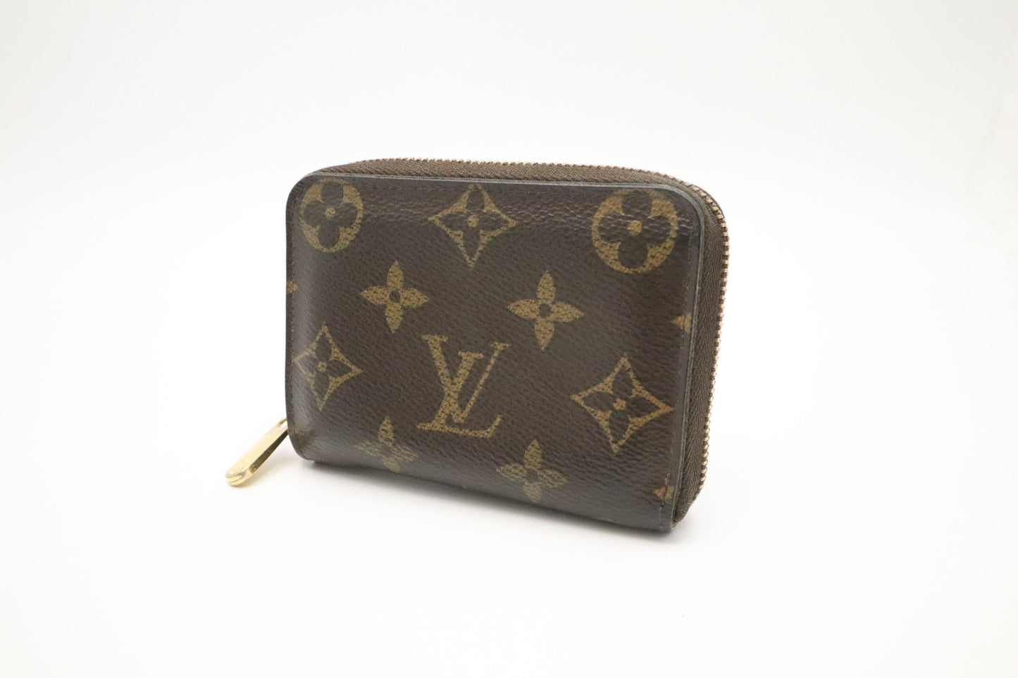 Louis Vuitton Compact Zippy Monogram Canvas Handbag Monogram Canvas