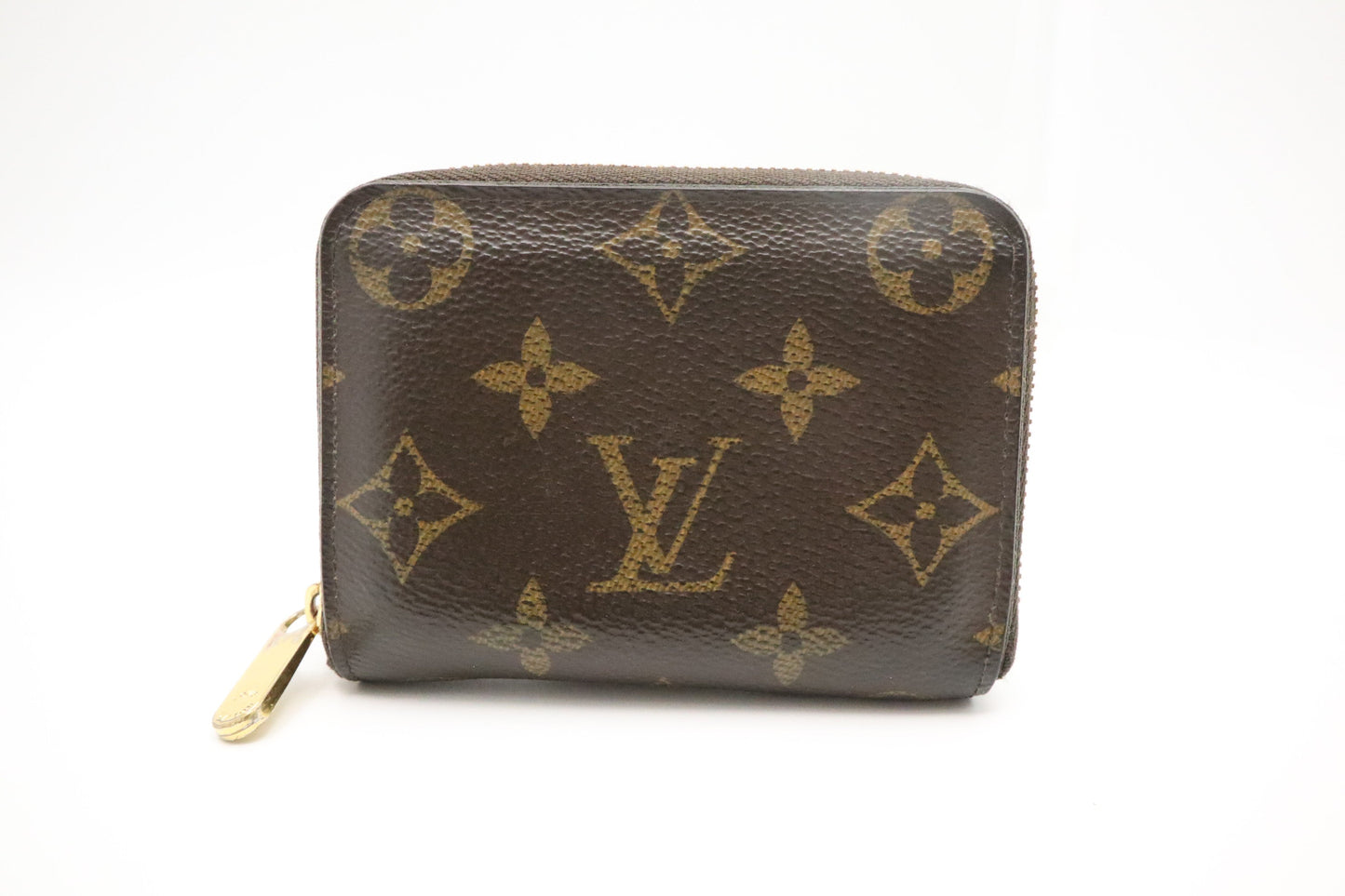 Louis Vuitton Compact Zippy Monogram Canvas Handbag Monogram Canvas
