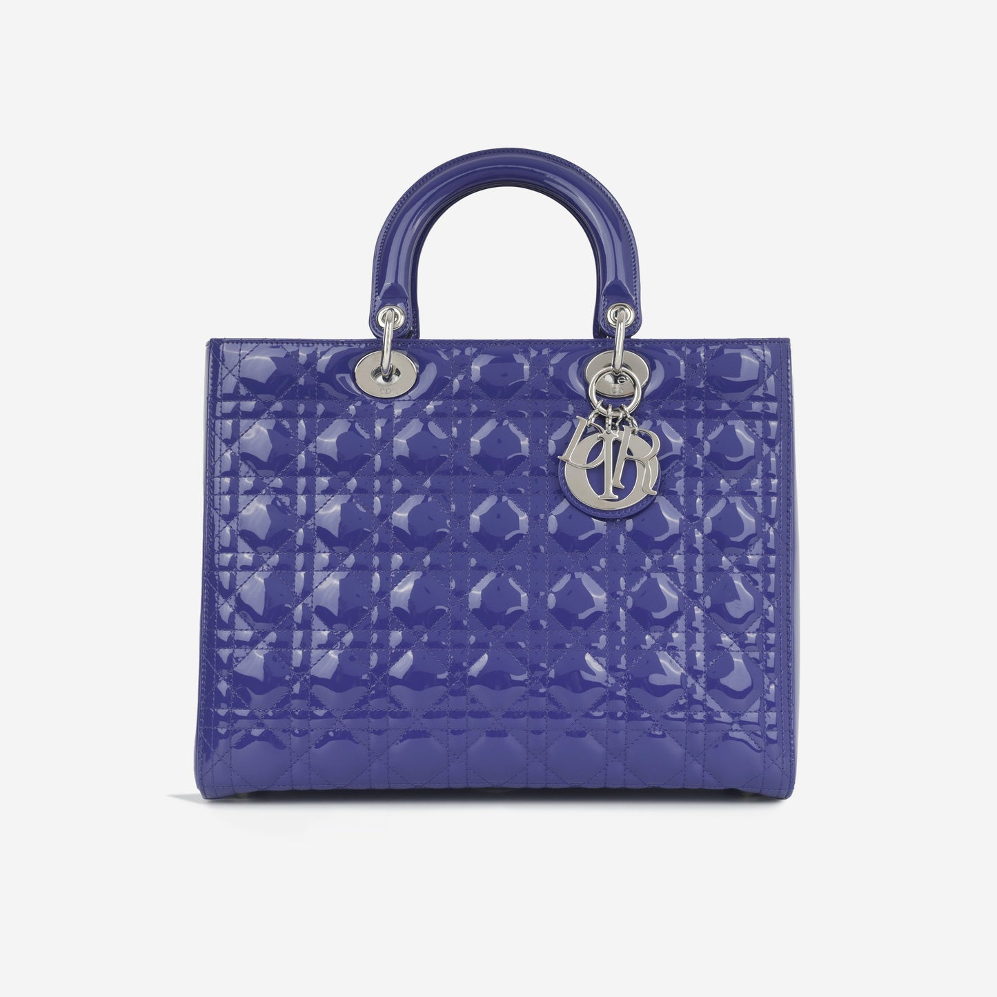 Dior Christian Lady Royal Shoulder Bag Blue