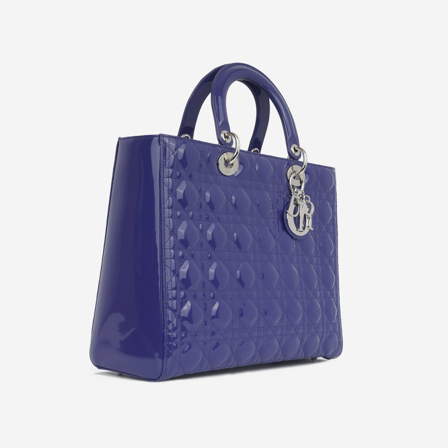 Dior Christian Lady Royal Shoulder Bag Blue