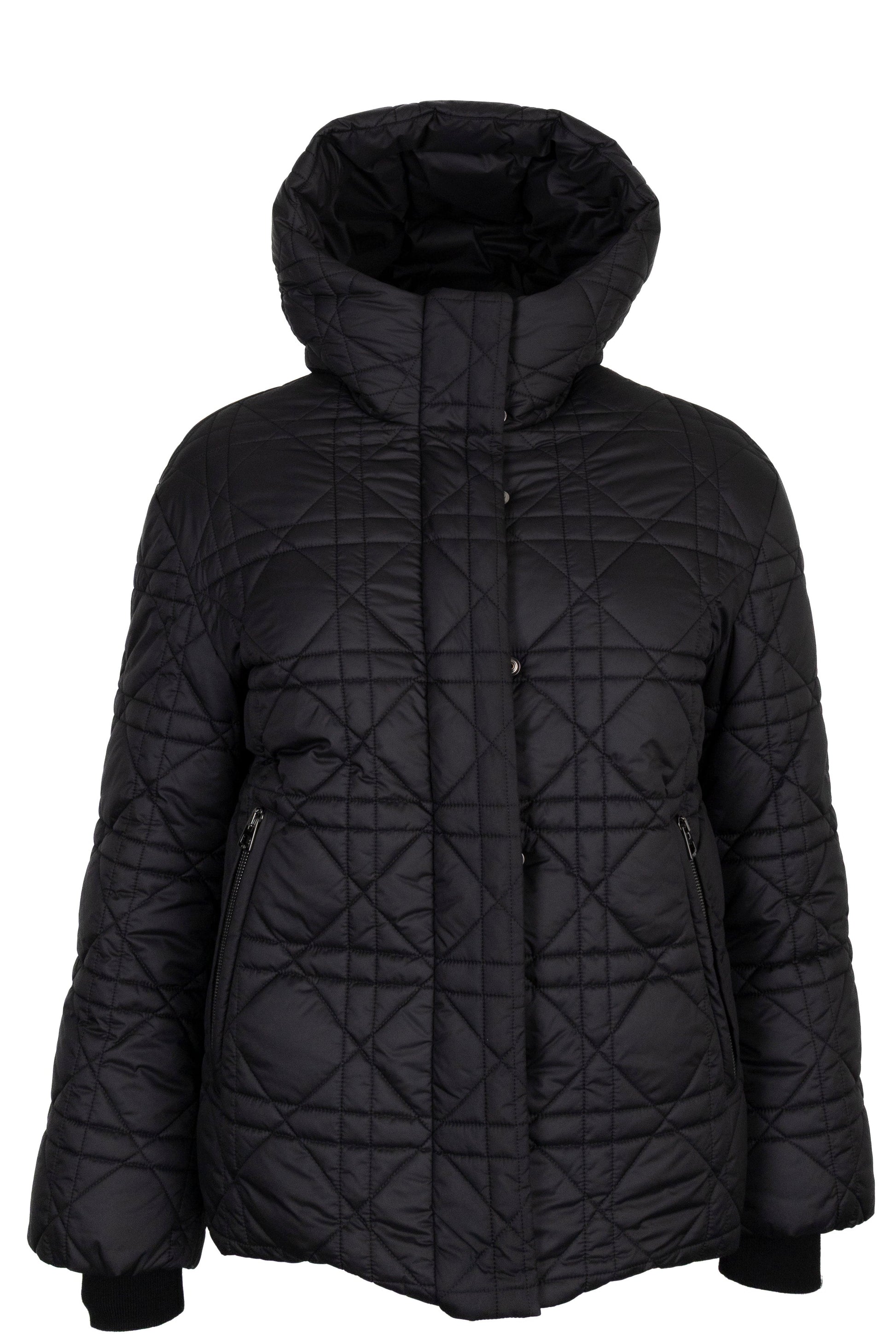 Dior Cannage Down Jacket Black Handbag