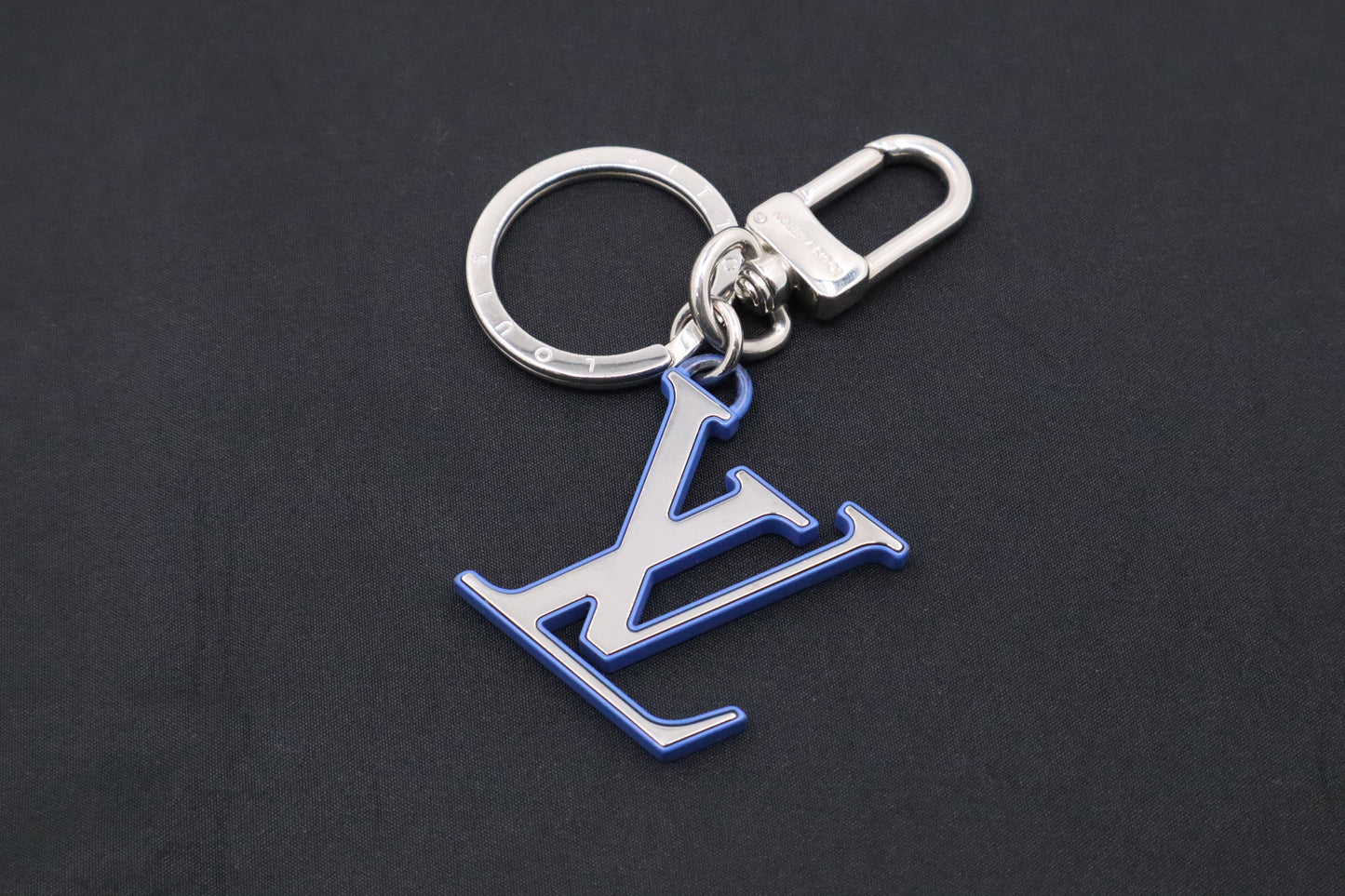 Louis Vuitton Porte Cles Chromatic Charm Blue Key Chain