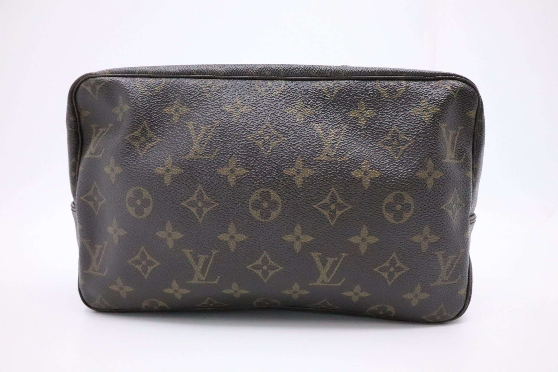 Louis Vuitton Trousse 28 Monogram Canvas Handbag Canvas 2