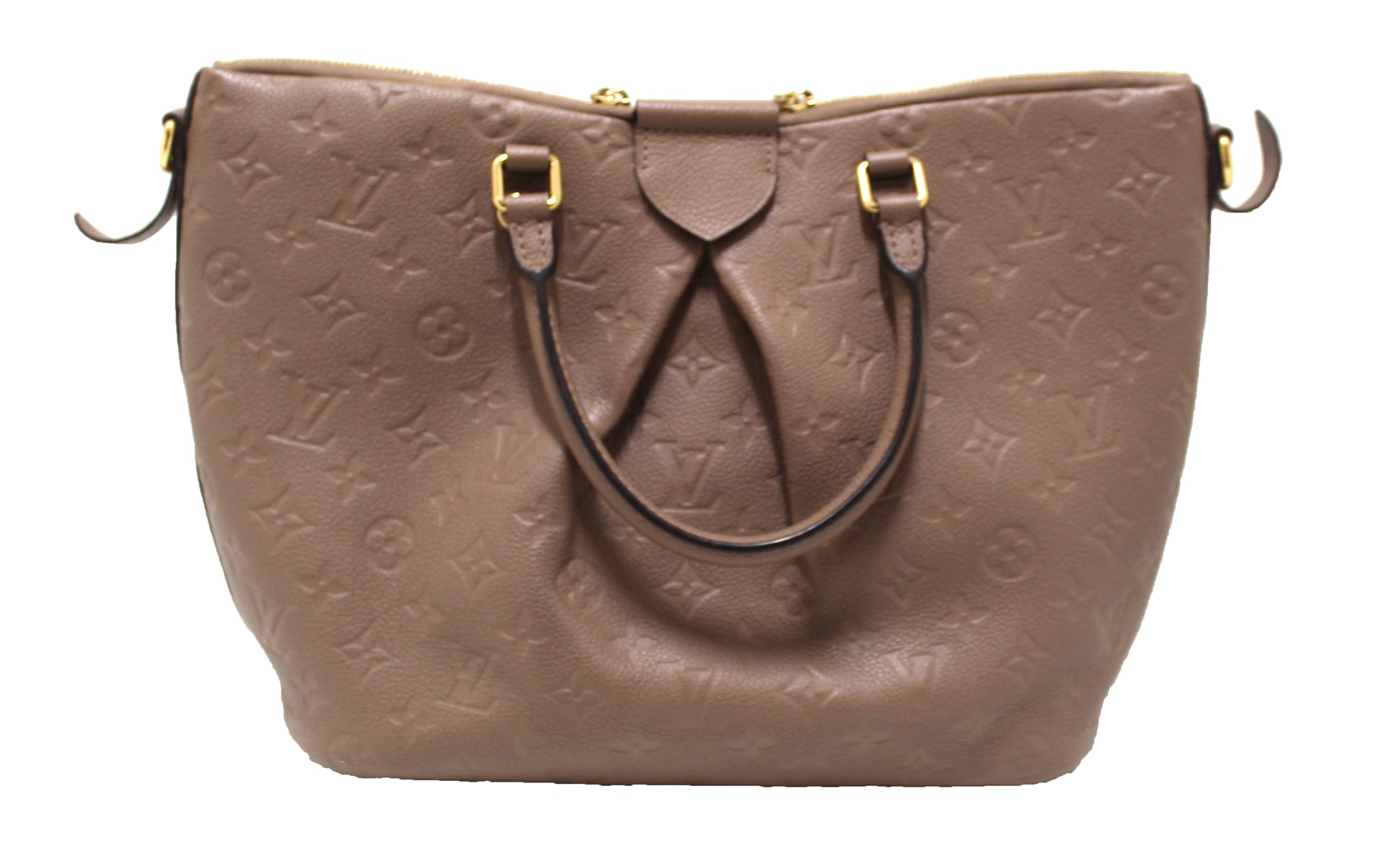 Louis Vuitton Gray Monogram Empreinte Leather Mazarine MM Bag