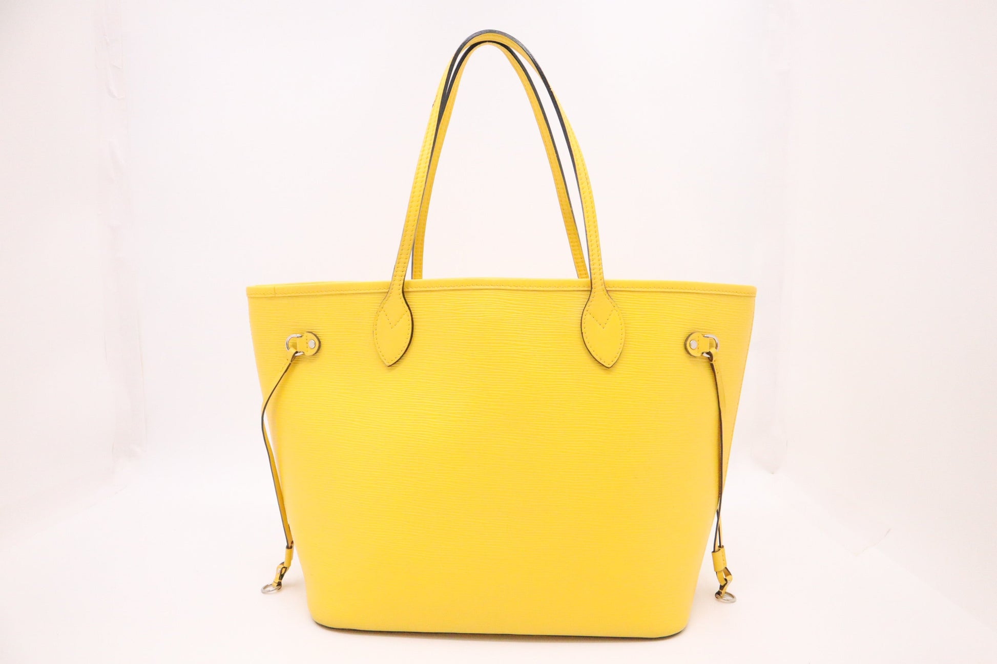 Louis Vuitton Neverfull MM Epi Leather Yellow Tote Bag