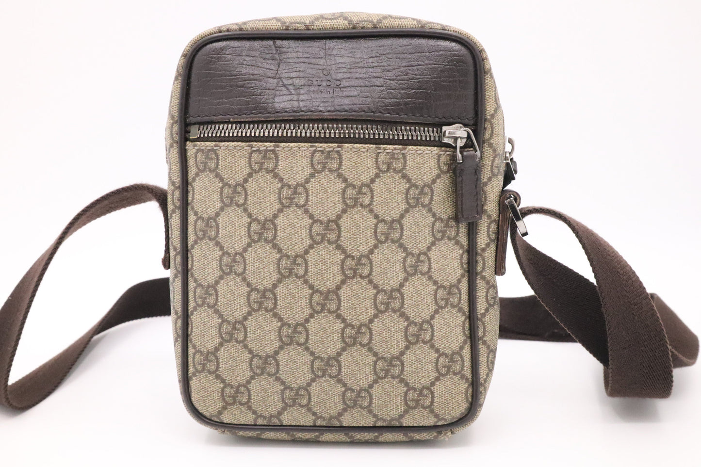 Gucci GG Supreme Canvas Small Crossbody Bag