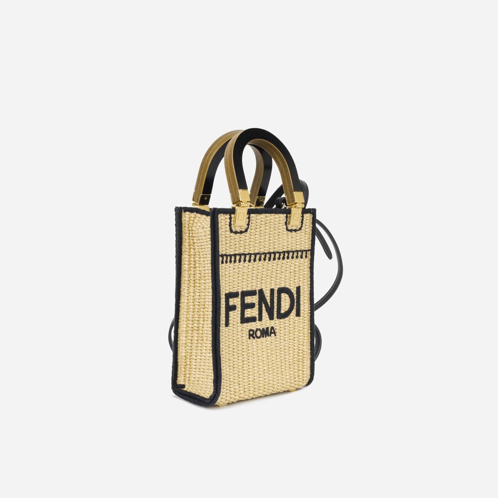 Fendi Vertical Sunshine Tote Mini Tote Bag