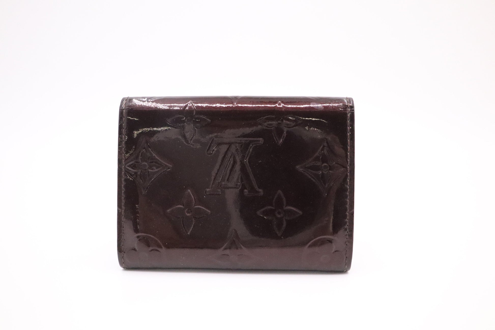 Louis Vuitton Coin Amarante Vernis Leather Handbag