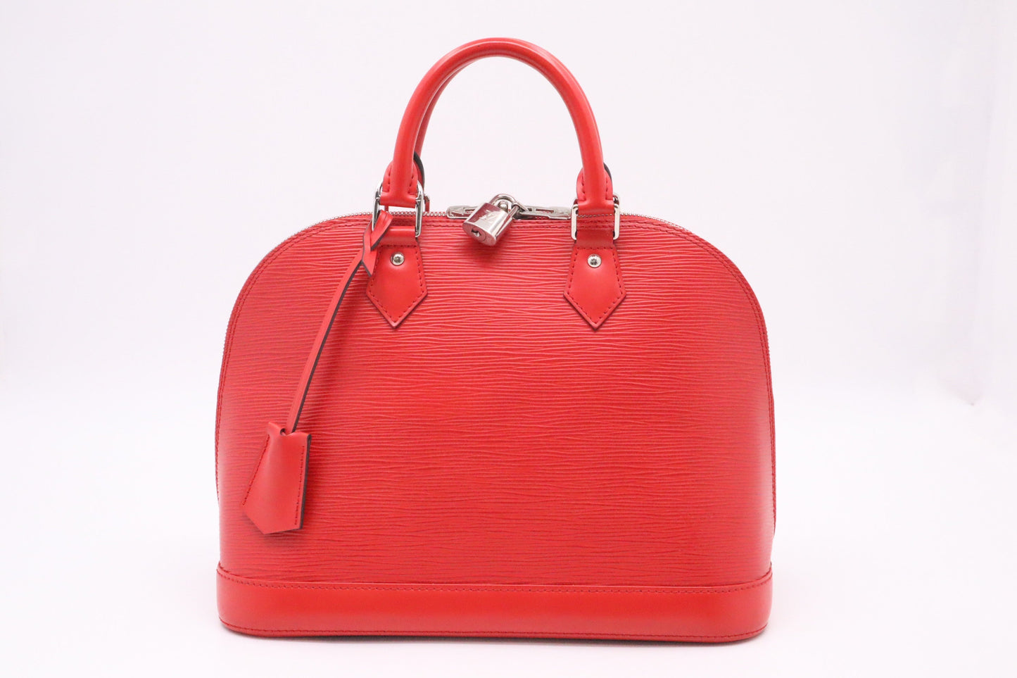 Louis Vuitton Alma PM Piment Epi Leather Red Handbag