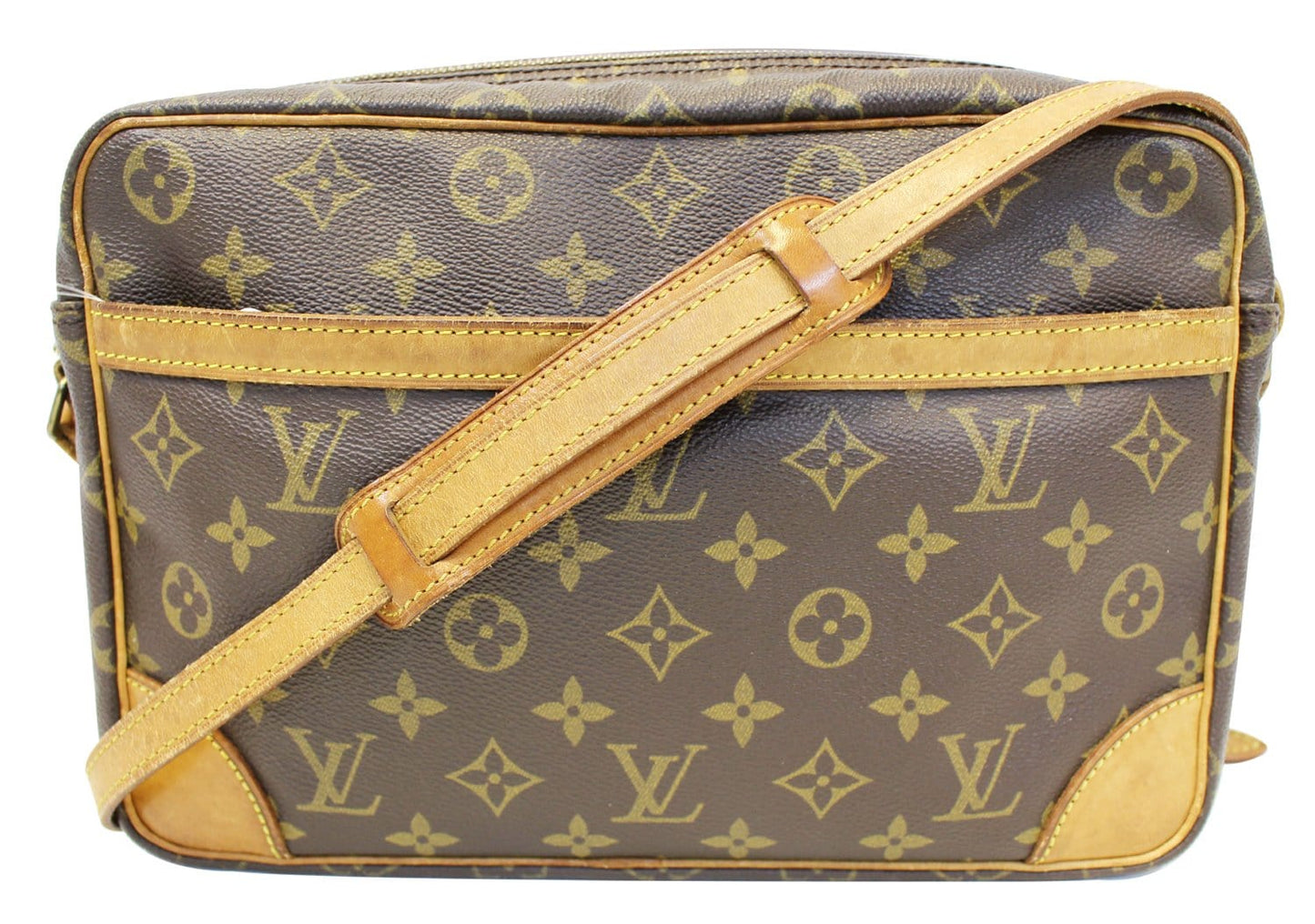 Louis Trocadero Crossbody Bag Canvas Monogram