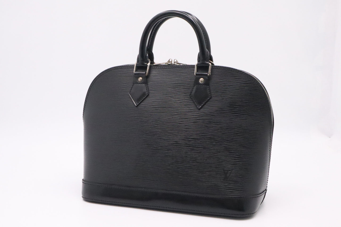 Louis Vuitton Alma Epi Leather Black Handbag