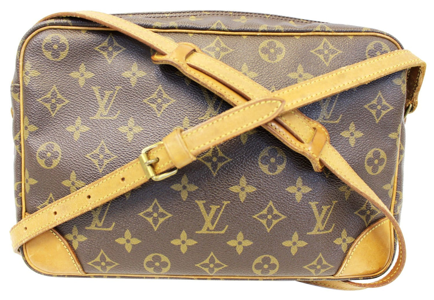Louis Trocadero Crossbody Bag Canvas Monogram