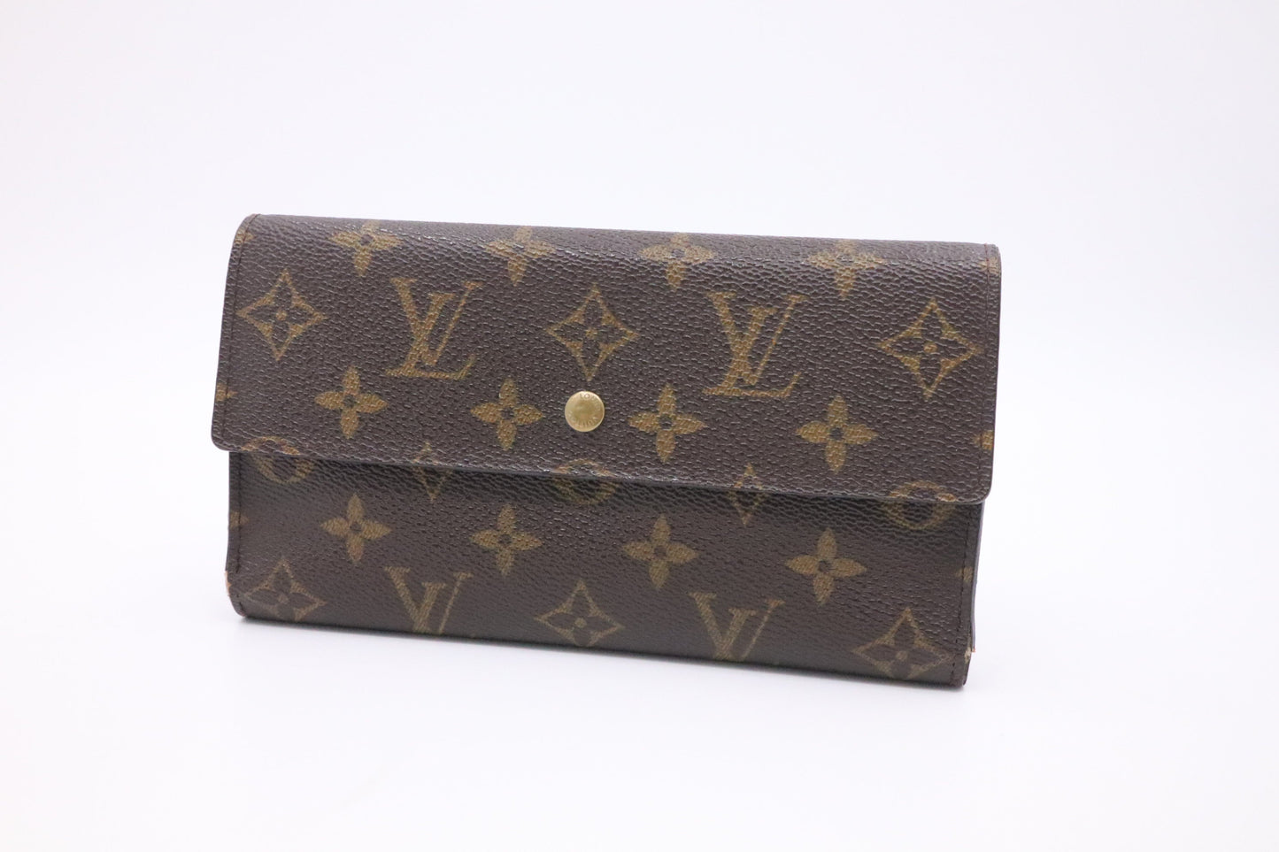 Louis Vuitton International Monogram Canvas Wallet Case Canvas 4