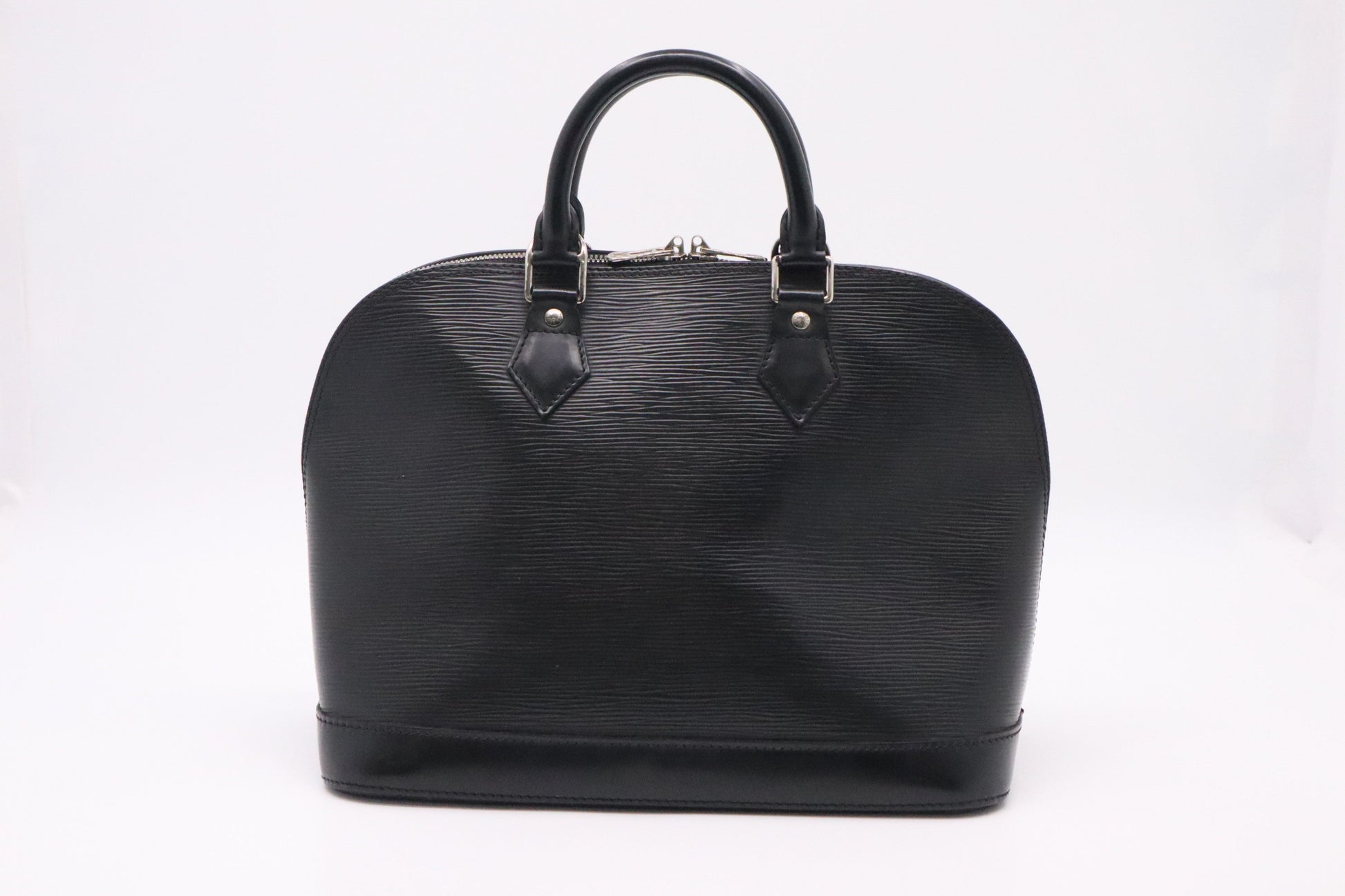 Louis Vuitton Alma Epi Leather Black Handbag