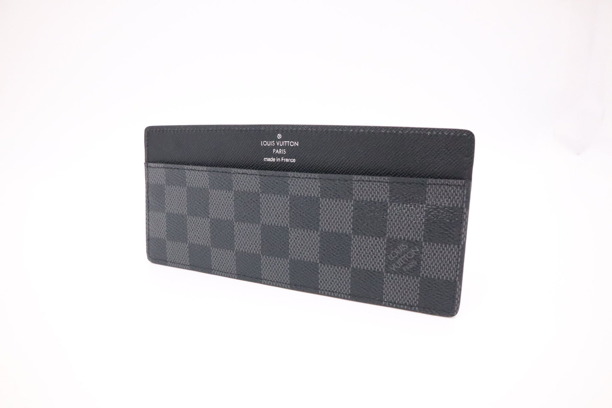Louis Vuitton Insert Graphite Canvas Damier Wallet Case