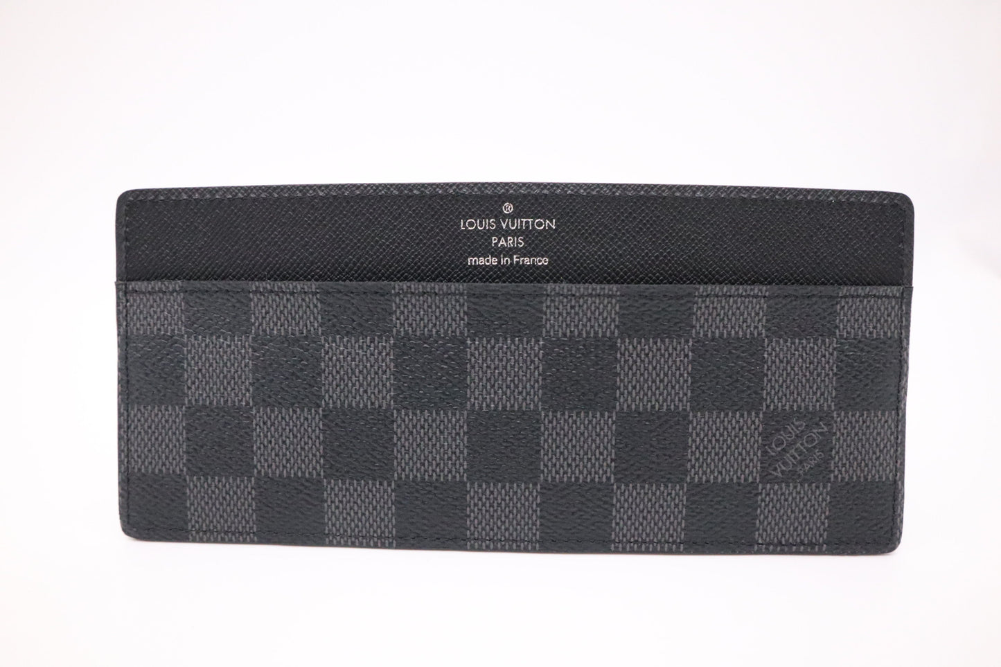 Louis Vuitton Insert Graphite Canvas Damier Wallet Case