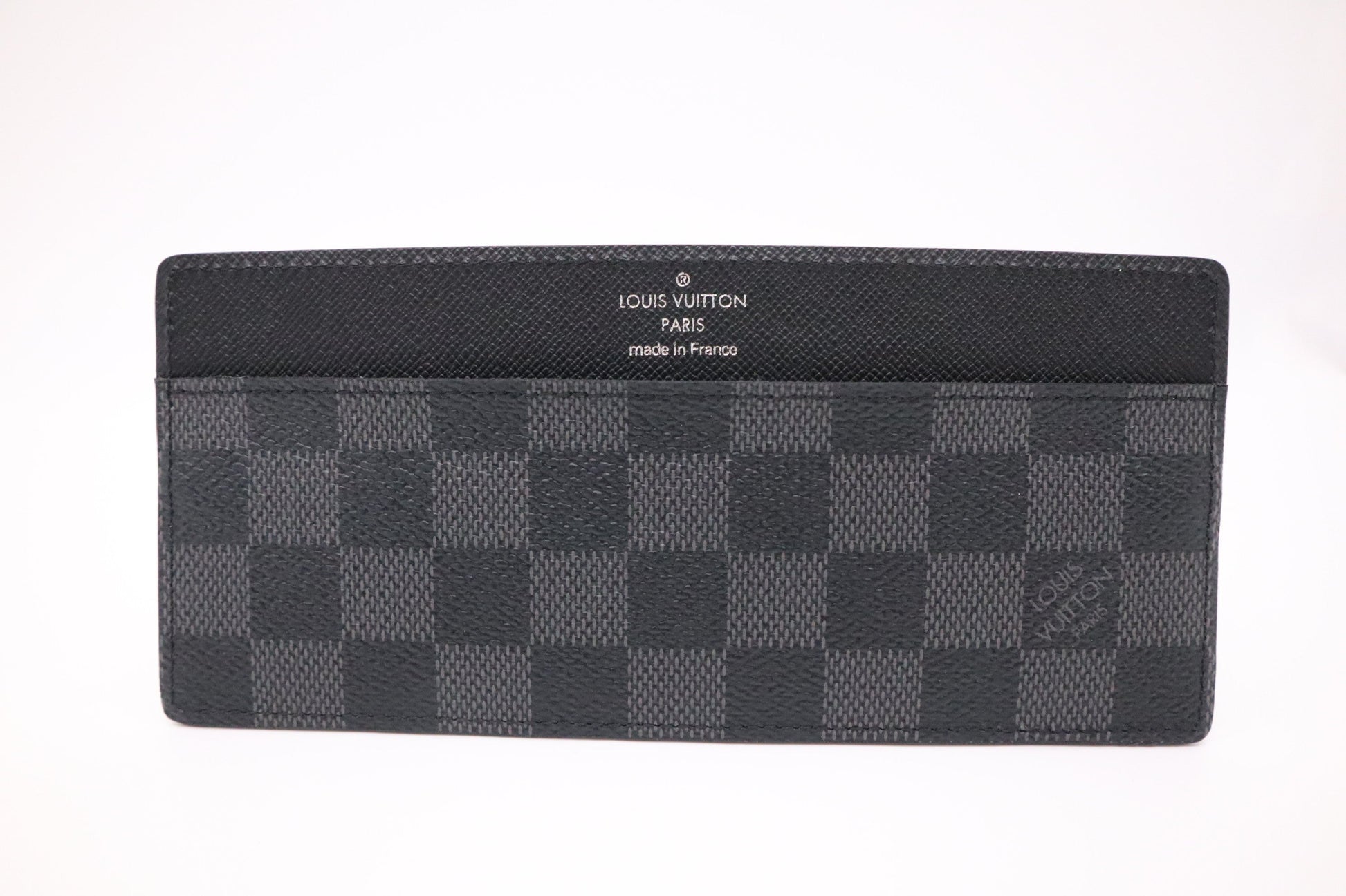 Louis Vuitton Insert Graphite Canvas Damier Wallet Case