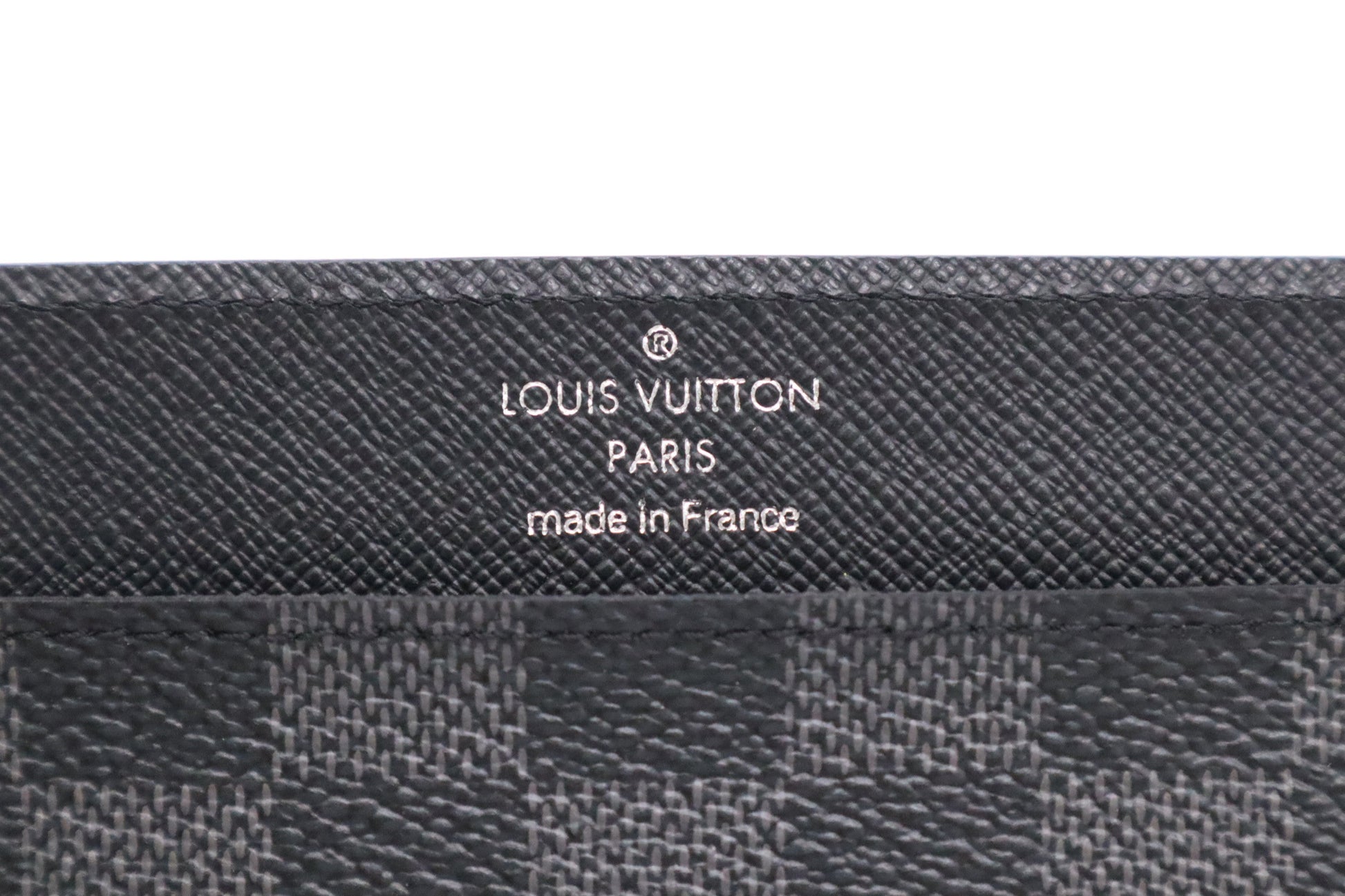 Louis Vuitton Insert Graphite Canvas Damier Wallet Case