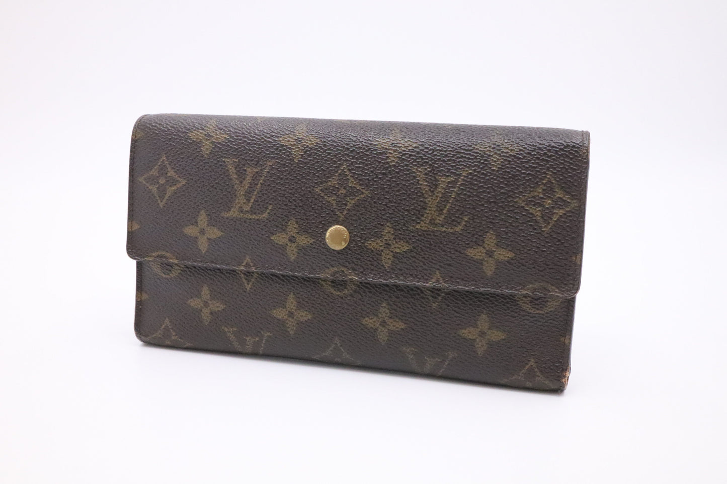 Louis Vuitton international Monogram Canvas Wallet Case Canvas 2