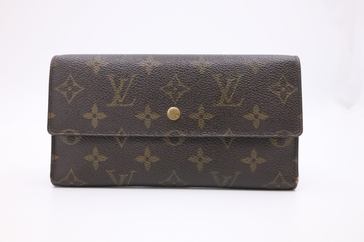 Louis Vuitton international Monogram Canvas Wallet Case Canvas 2