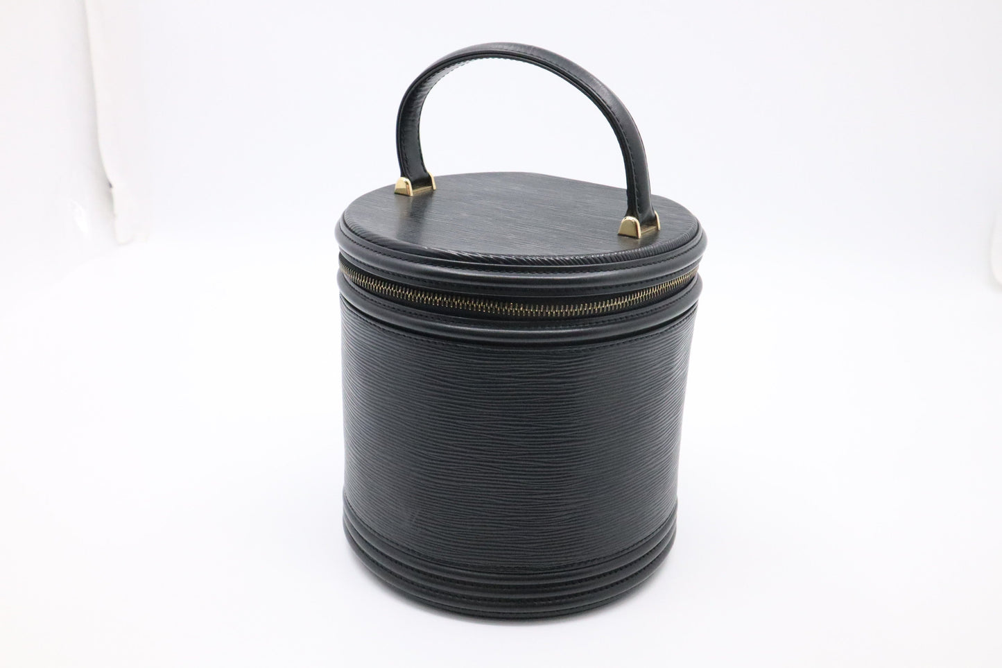Louis Vuitton Cannes Epi Leather Black Handbag Leather 1