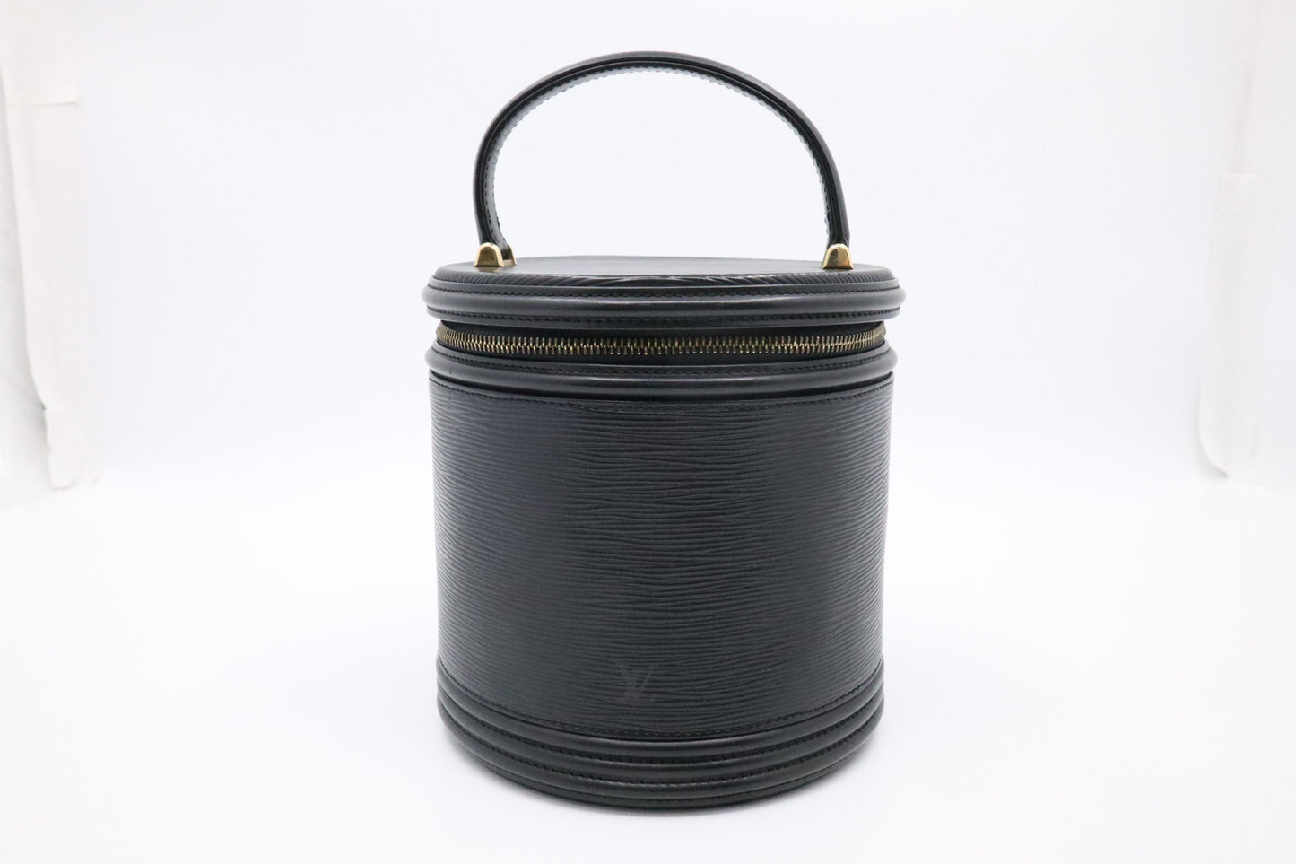 Louis Vuitton Cannes Epi Leather Black Handbag Leather 1