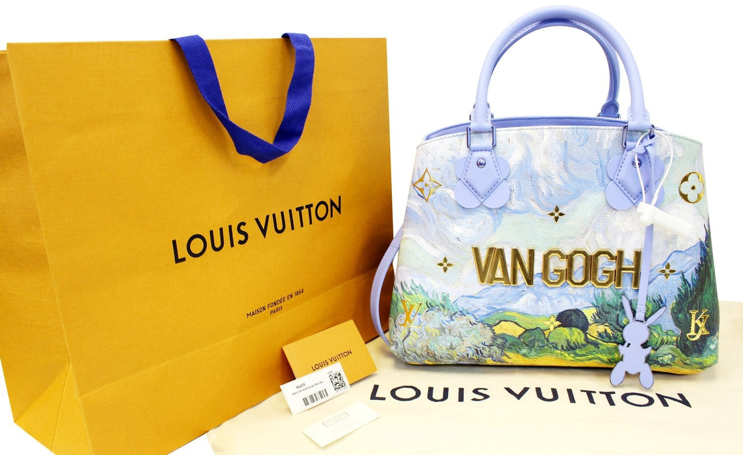 LV Louis Montaigne Mm Van Gogh Masters Shoulder Bag