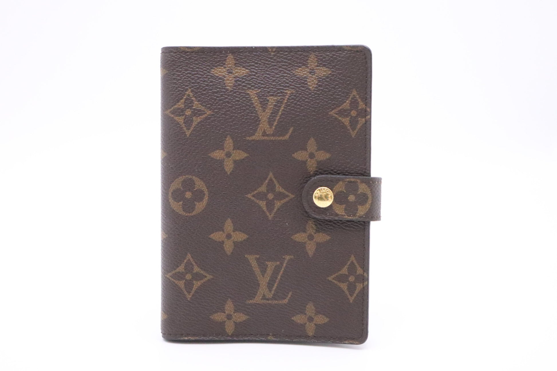 Louis Vuitton Agenda PM Monogram Canvas Handbag Canvas 5