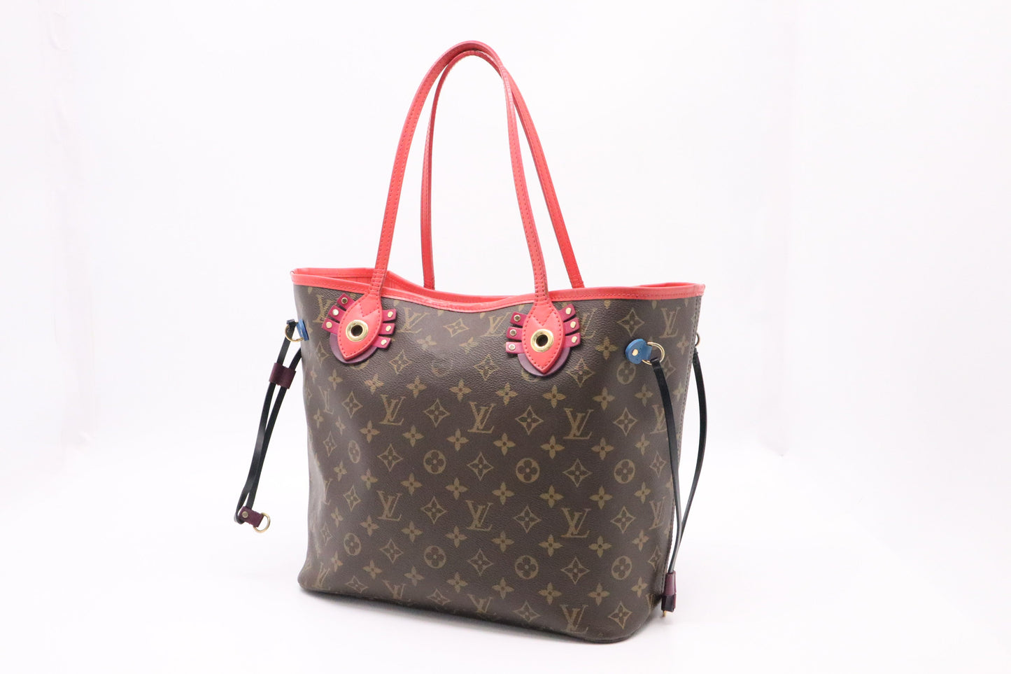 Louis Vuitton Neverfull Totem MM Monogram Canvas Tote Bag