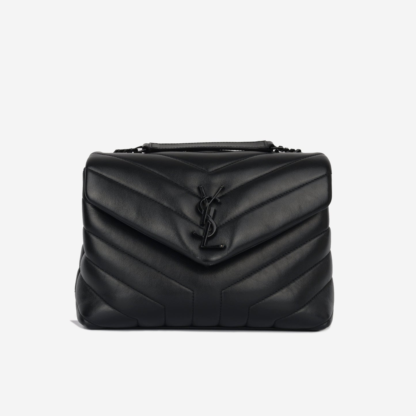YSL Saint Laurent Lou So Crossbody Bag Black Small
