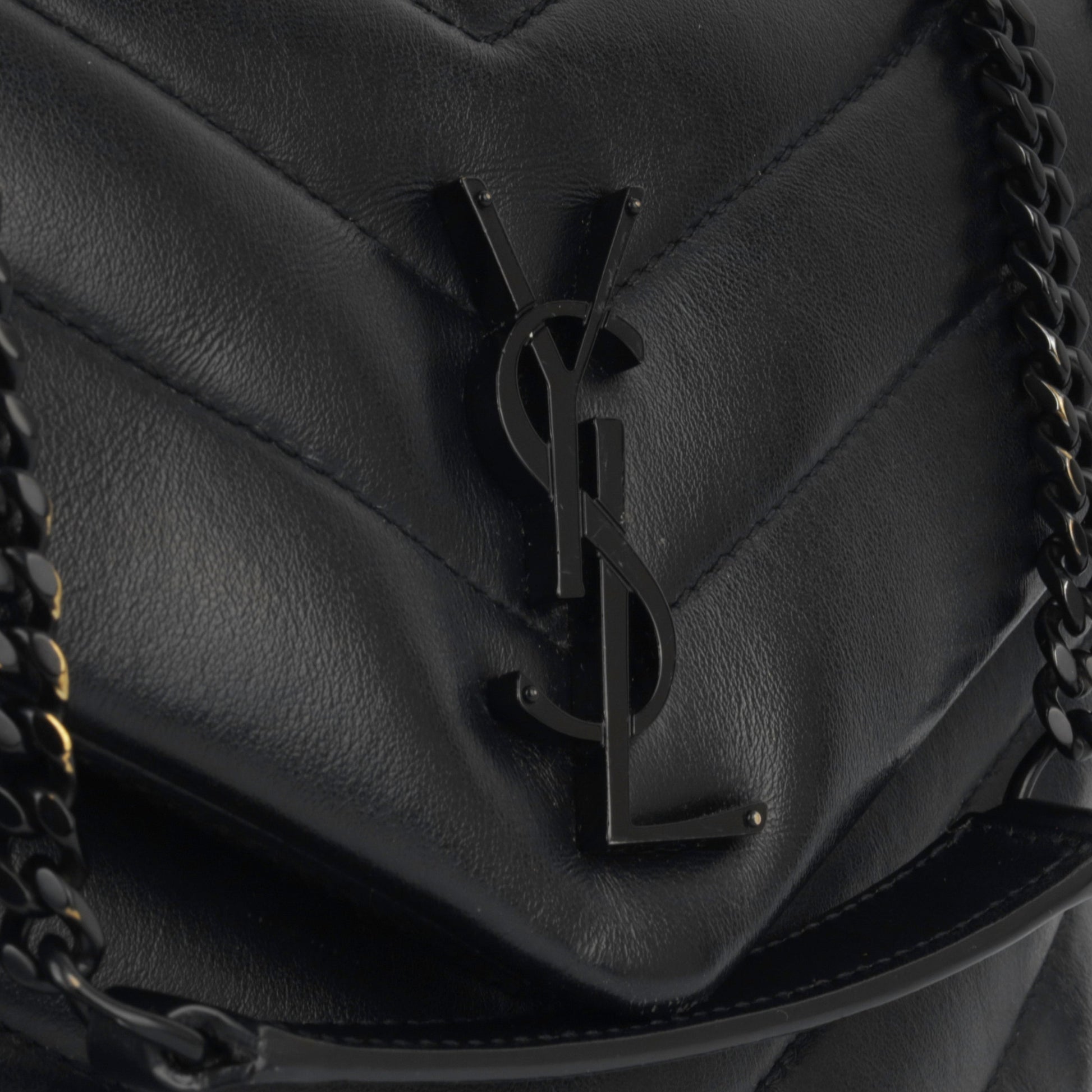 YSL Saint Laurent Lou So Crossbody Bag Black Small