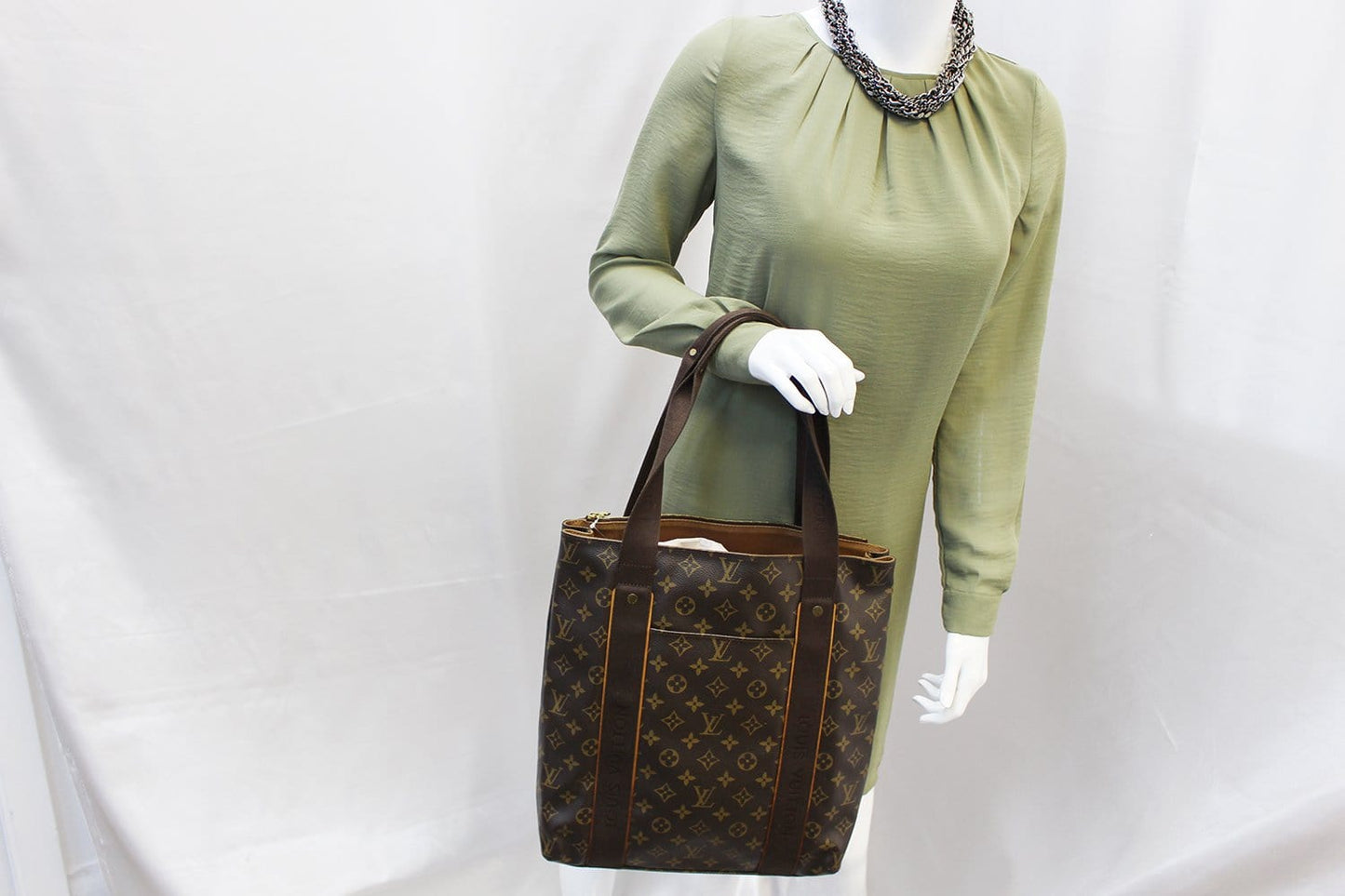 Louis Beaubourg Tote Bag Canvas Monogram