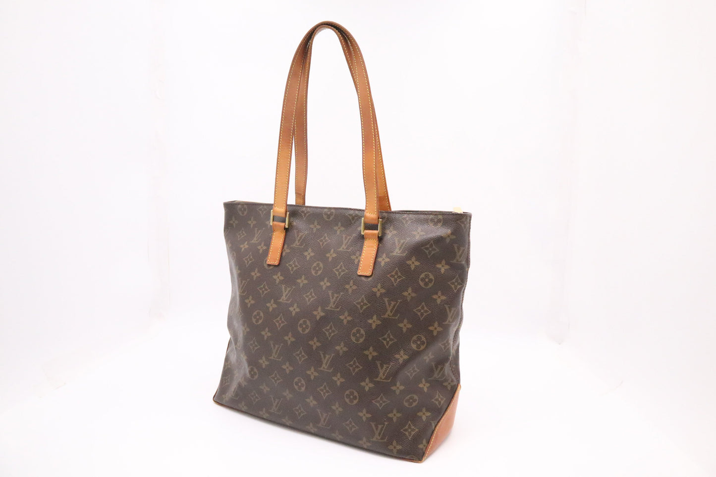 Louis Vuitton Cabas Mezzo Monogram Canvas Handbag Monogram Canvas