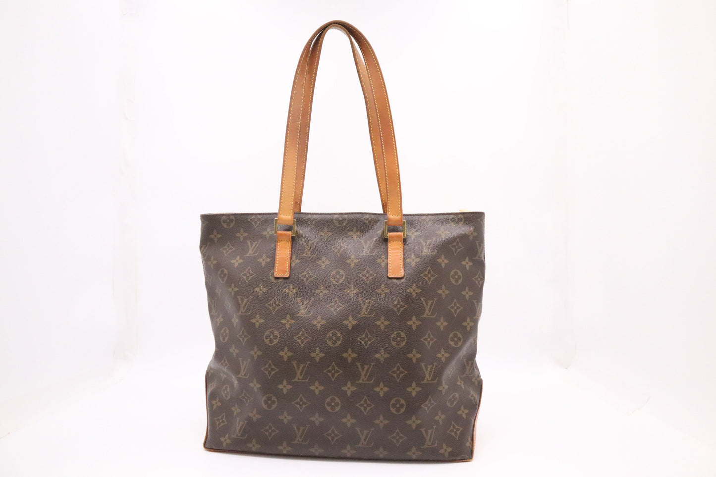 Louis Vuitton Cabas Mezzo Monogram Canvas Handbag Monogram Canvas
