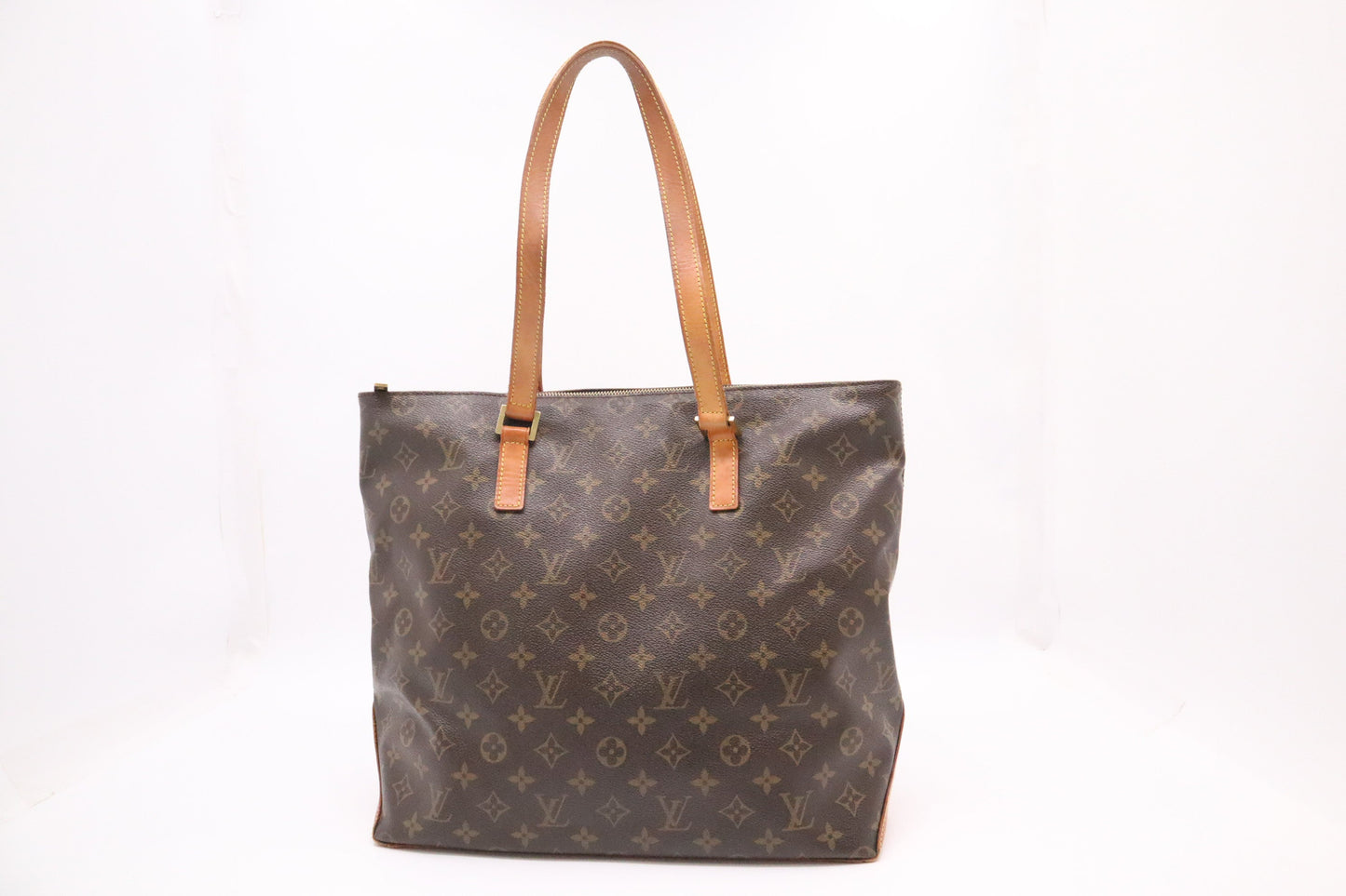 Louis Vuitton Cabas Mezzo Monogram Canvas Handbag Monogram Canvas