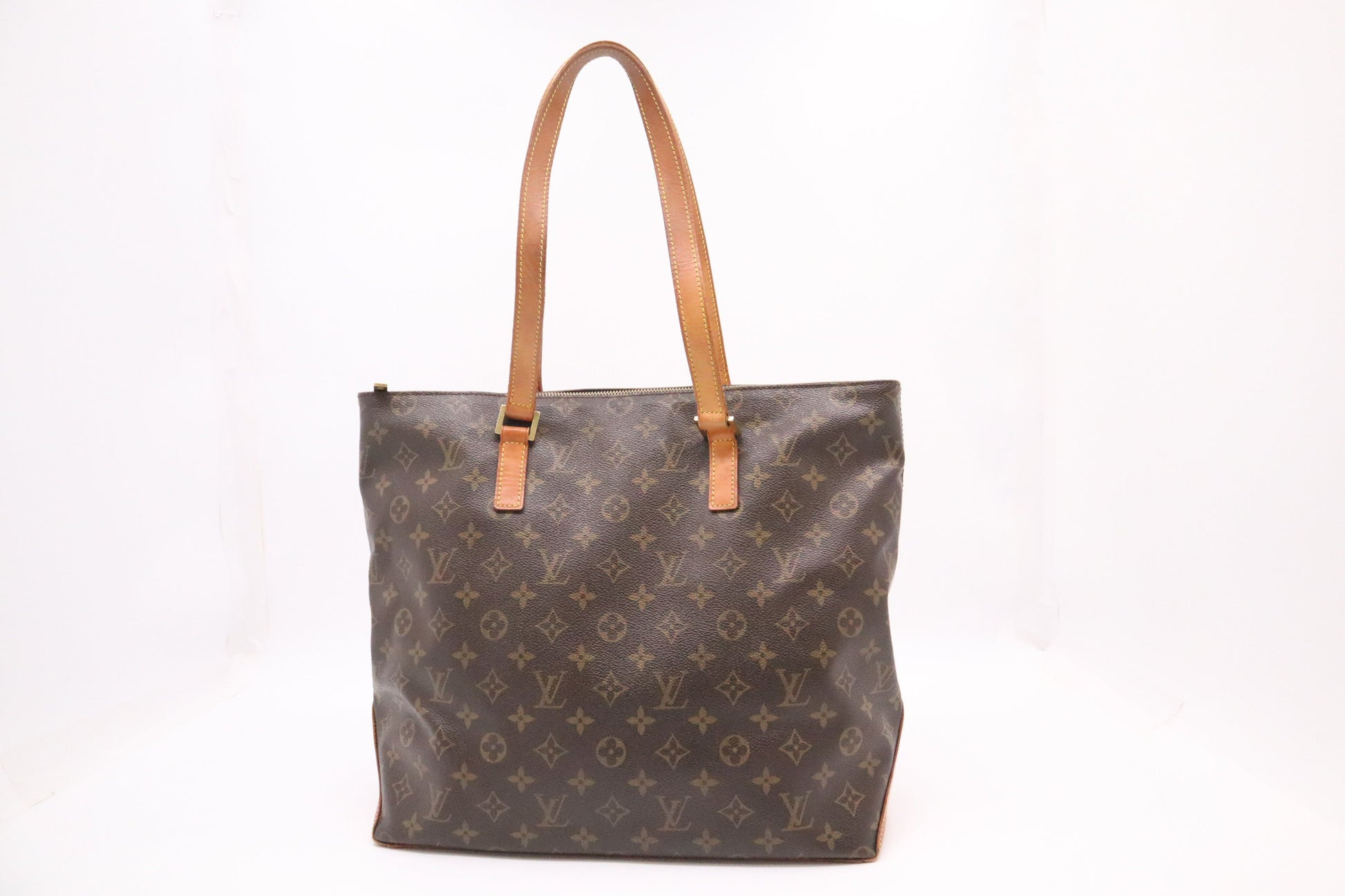 Louis Vuitton Cabas Mezzo Monogram Canvas Handbag Monogram Canvas