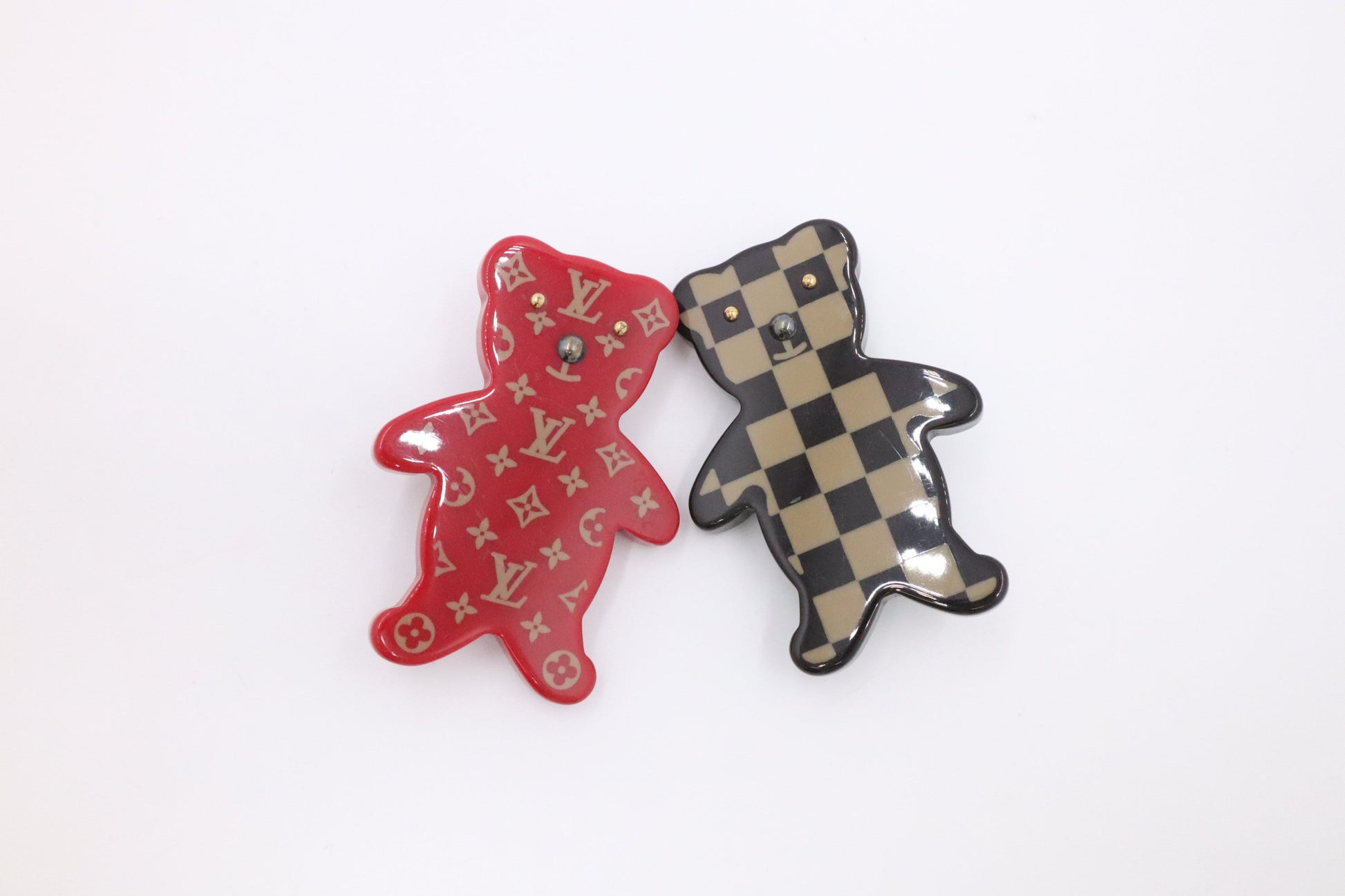 Louis Vuitton Nounours Teddy Bear Pin Brooches Handbag