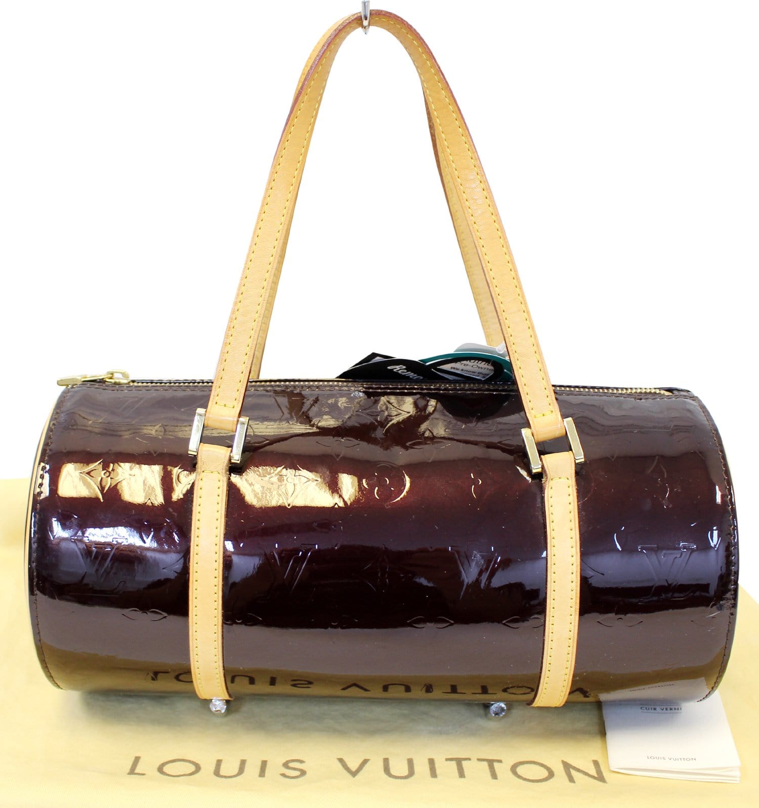 Louis Bedford Vernis Amarante Shoulder Bag Monogram