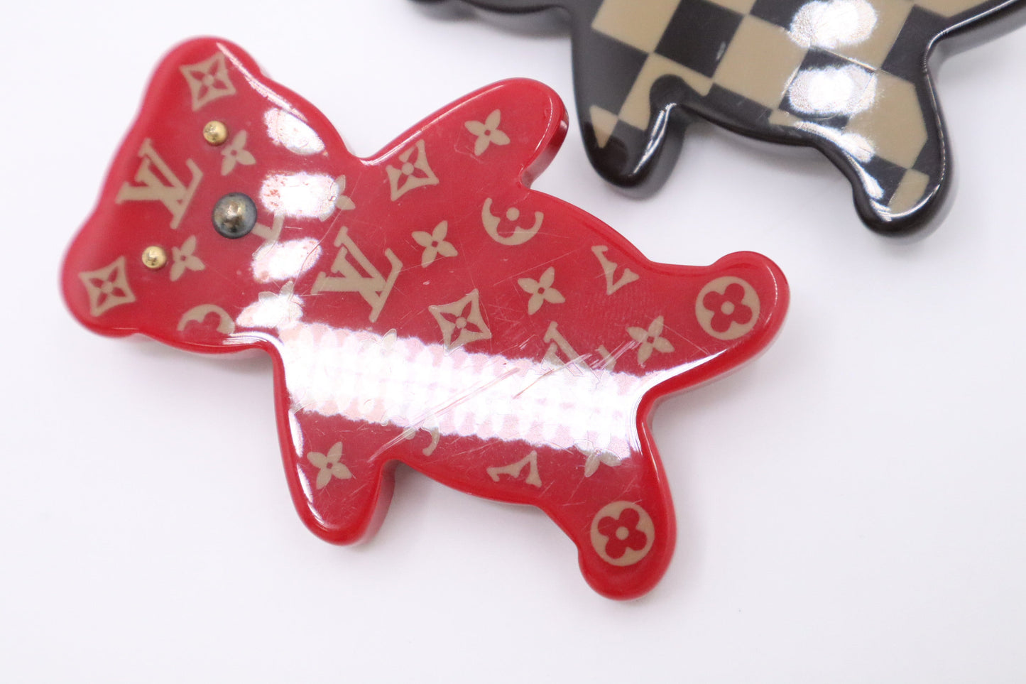 Louis Vuitton Nounours Teddy Bear Pin Brooches Handbag