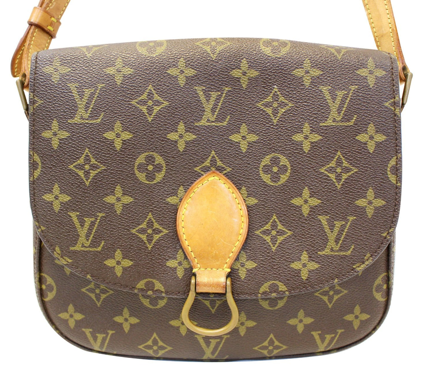 Louis Saint Cloud Gm Crossbody Bag Canvas Monogram
