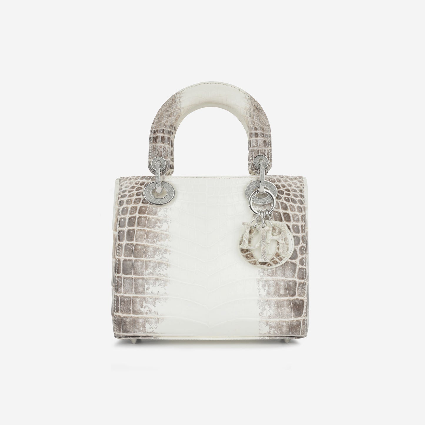 Dior Christian Lady Himalayan Crocodile Tote Bag Small