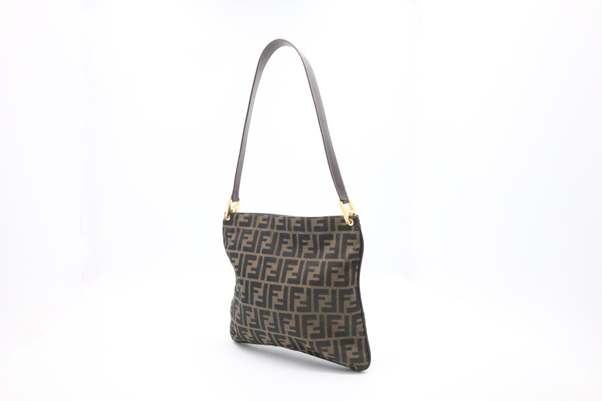 Fendi Shoulder Bag In Zucca Canvas Zucca Canvas 1