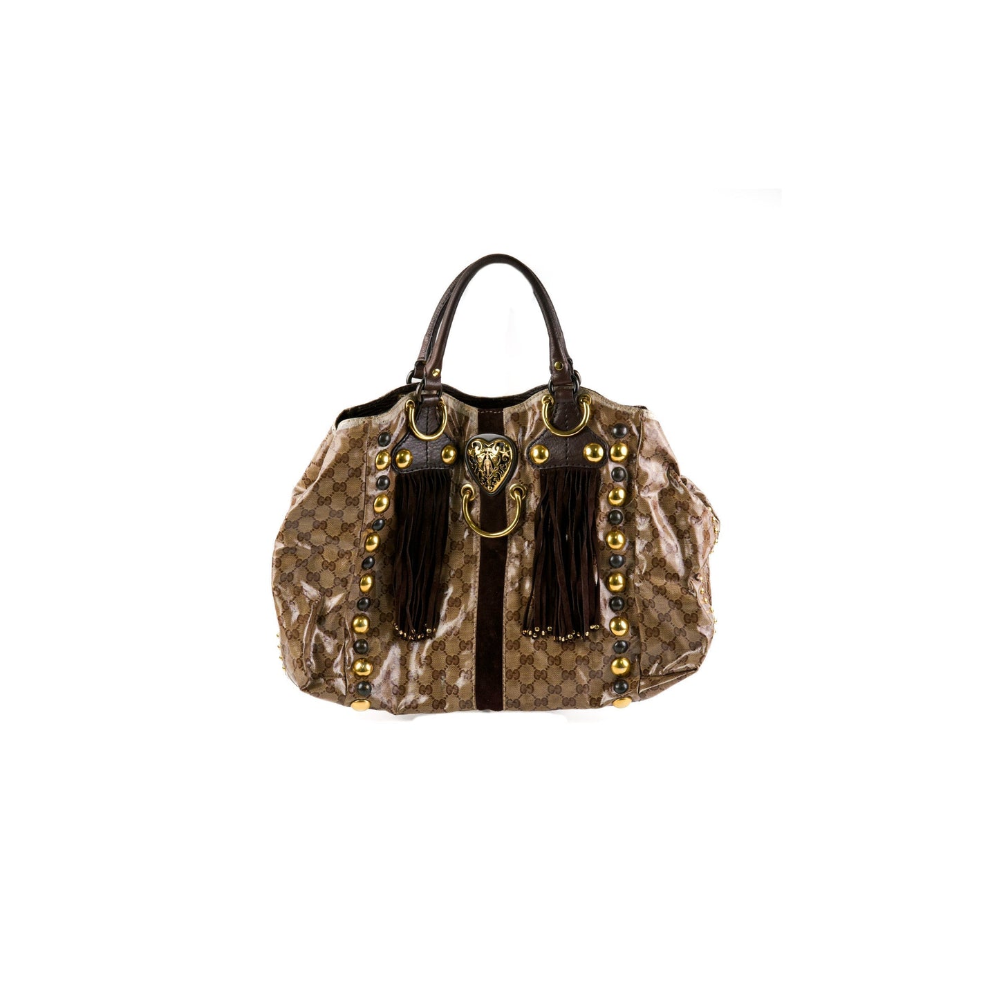 Gucci Babouska Heart Shoulder Bag Monogram