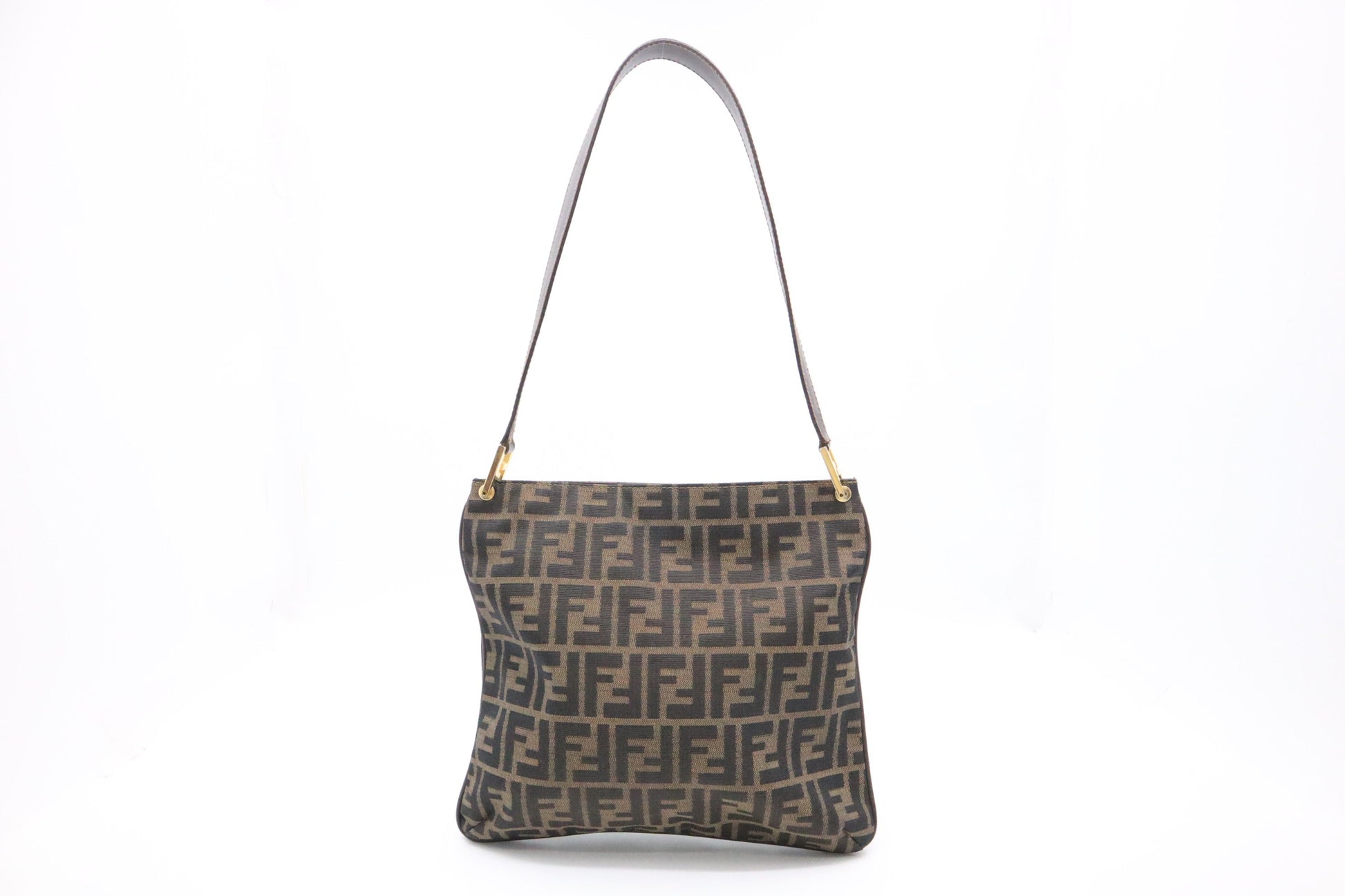 Fendi Shoulder Bag In Zucca Canvas Zucca Canvas 1