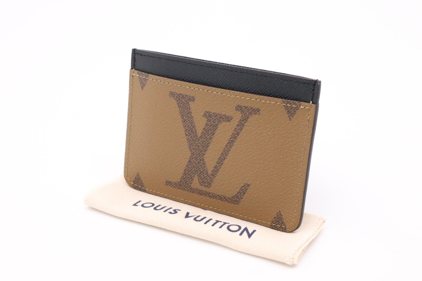 Louis Vuitton Card Holder Reverse Géant Monogram Wallet Case