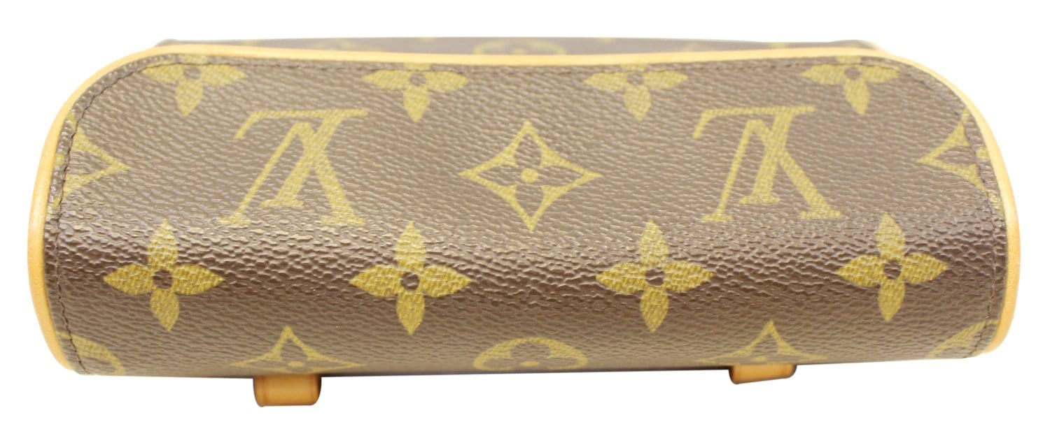 Louis Pochette Florentine Waist Bag Canvas Monogram Crossbody Bag